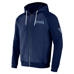 Tennessee Titans Fanatics NFL x Darius Rucker Collection Raglan Full-Zip Hoodie