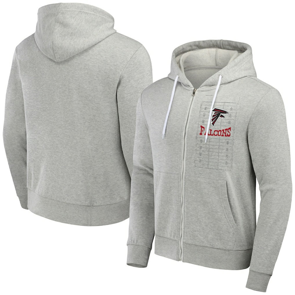 Atlanta Falcons Fanatics NFL x Darius Rucker Collection Domestic Full-Zip Hoodie
