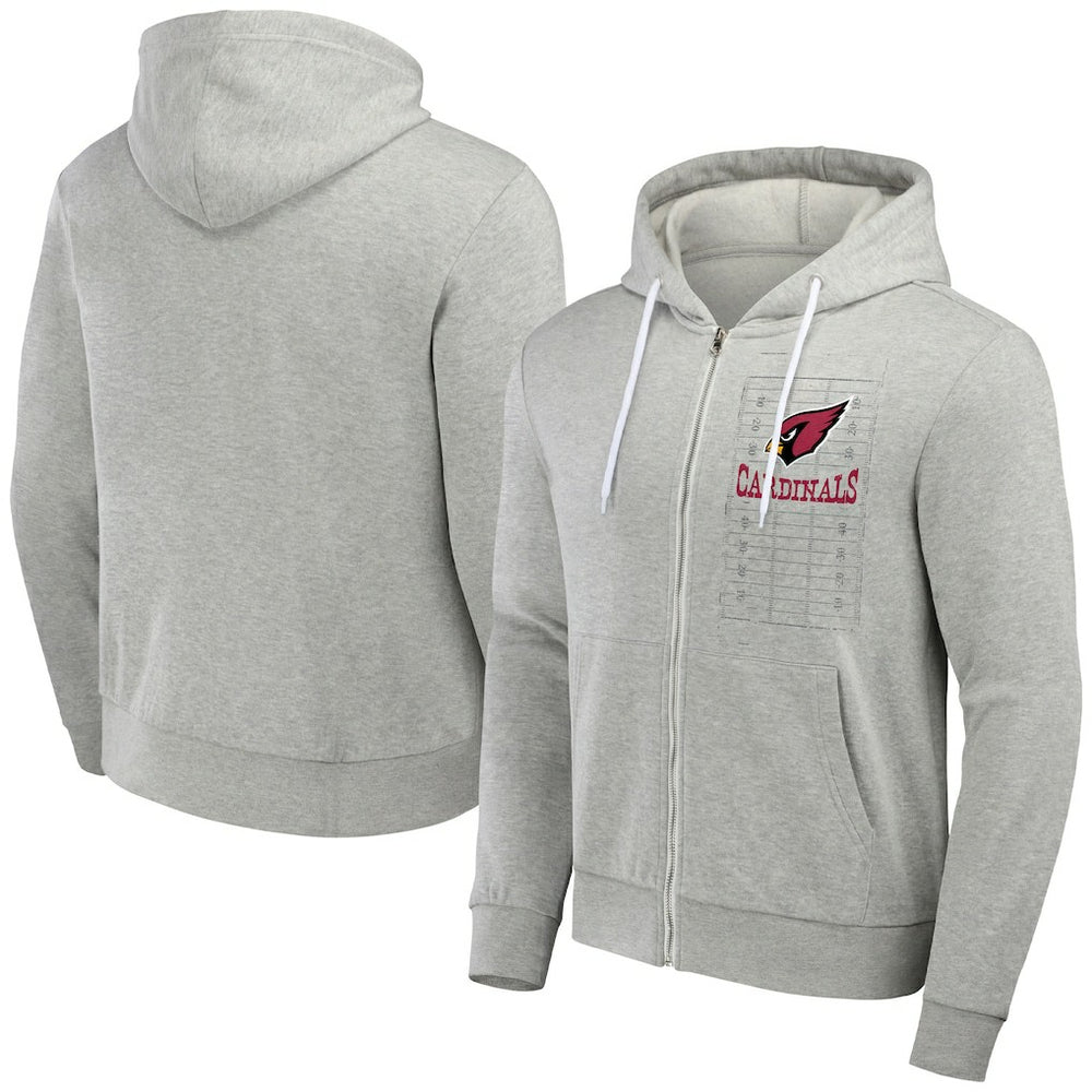 Arizona Cardinals Fanatics NFL x Darius Rucker Collection Domestic Full-Zip Hoodie