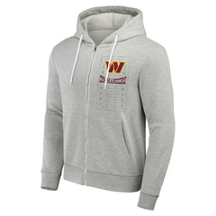 Washington Commanders Fanatics NFL x Darius Rucker Collection Domestic Full-Zip Hoodie