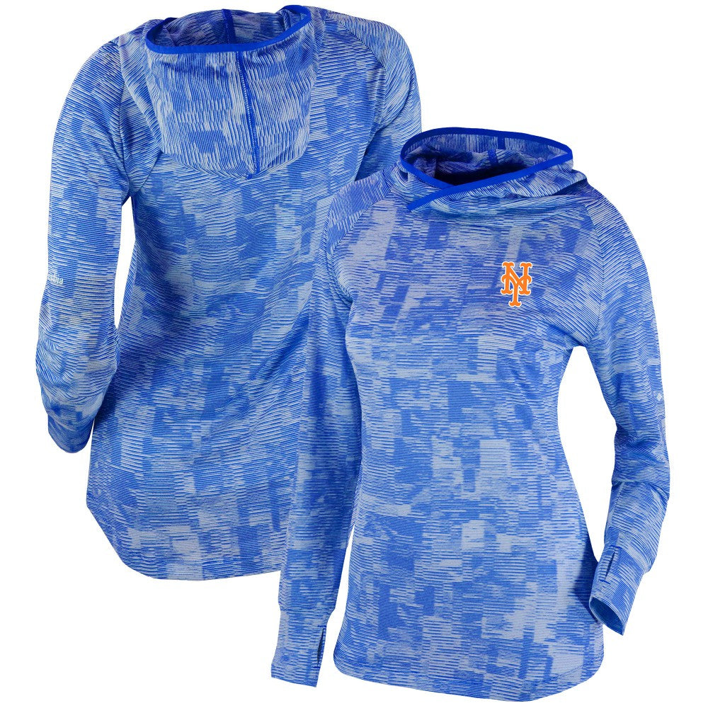 New York Mets Columbia Women's Omni-Wick Sunday Ball Pullover Hoodie | MLB Sale