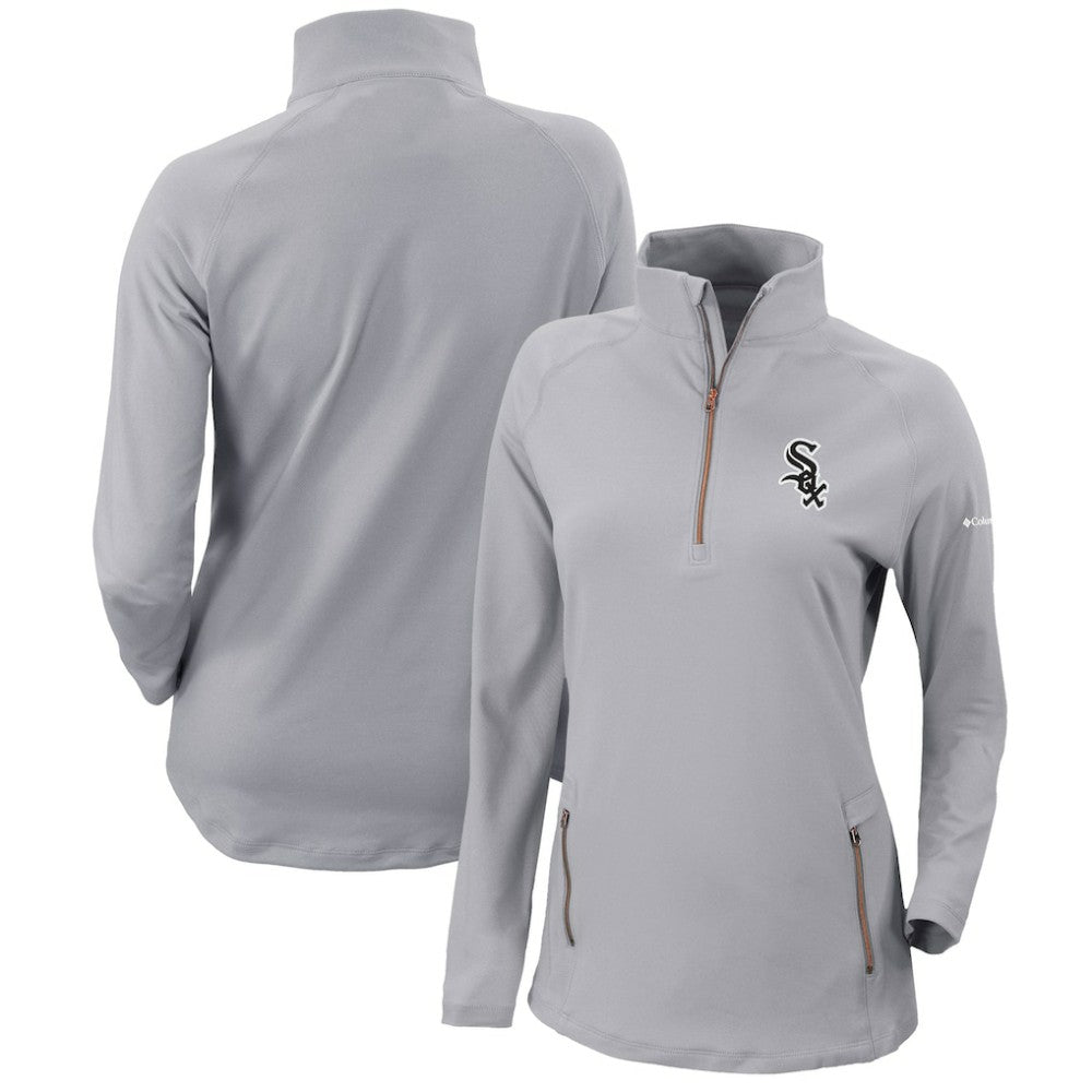 Chicago White Sox Columbia Women's Omni-Wick Outward Nine Quarter-Zip Pullover Top | MLB For sale