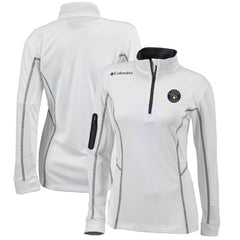Milwaukee Brewers Columbia Women's Omni-Wick Shotgun Quarter-Zip Pullover Top | MLB Sale