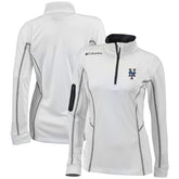 New York Mets Columbia Women's Omni-Wick Shotgun Quarter-Zip Pullover Top | MLB Shop