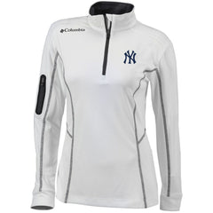 New York Yankees Columbia Women's Omni-Wick Shotgun Quarter-Zip Pullover Top | MLB For sale