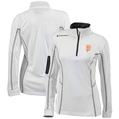 San Francisco Giants Columbia Women's Omni-Wick Shotgun Quarter-Zip Pullover Top | MLB For sale