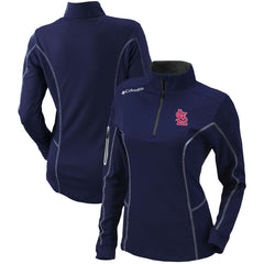 St. Louis Cardinals Columbia Women's Omni-Wick Shotgun Quarter-Zip Pullover Top | MLB Discount