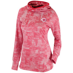 Cincinnati Reds Columbia Women's Omni-Wick Sunday Ball Pullover Hoodie | MLB Sale