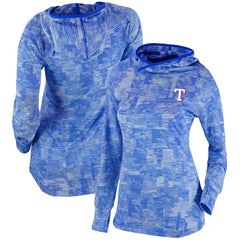 Texas Rangers Columbia Women's Omni-Wick Sunday Ball Pullover Hoodie | MLB US