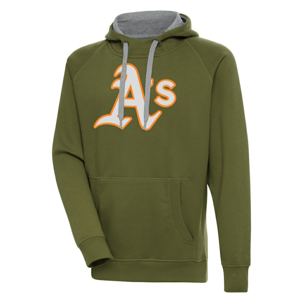 Athletics Antigua Victory Pullover Hoodie | MLB Online