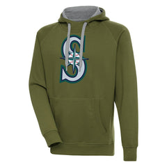 Seattle Mariners Antigua Victory Pullover Hoodie | MLB Shop