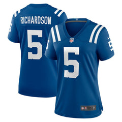 Indianapolis Colts Nike Anthony Richardson Sr. Women's Team Game Jersey