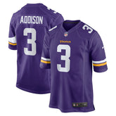 Minnesota Vikings Nike Jordan Addison Game Jersey