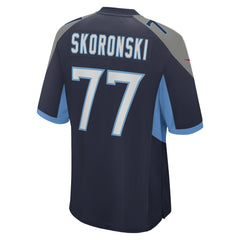 Tennessee Titans Nike Peter Skoronski Game Jersey