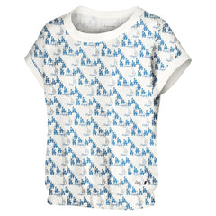 Los Angeles Dodgers Lusso Women's Madge Dolman Tri-Blend T-Shirt | MLB New