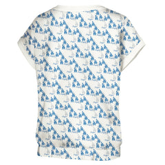Los Angeles Dodgers Lusso Women's Madge Dolman Tri-Blend T-Shirt | MLB New