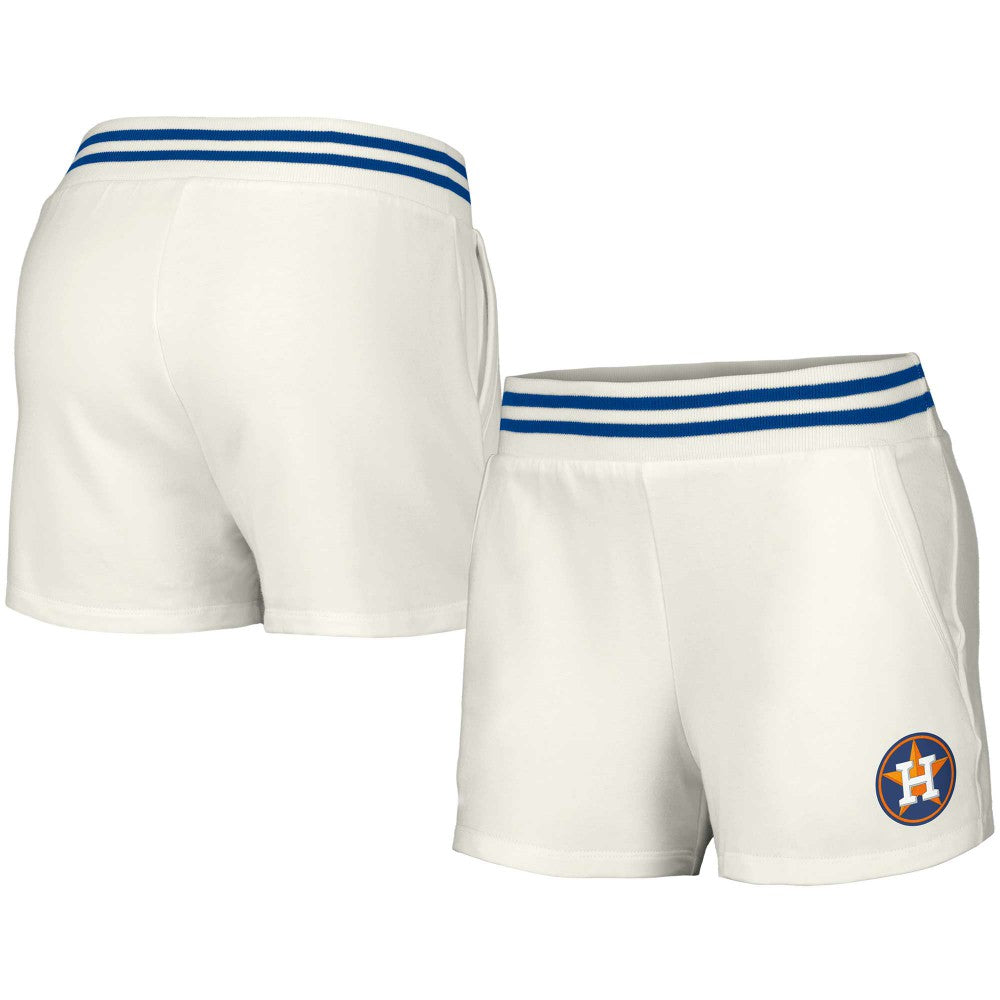 Houston Astros Lusso Women's Maeg Tri-Blend Pocket Shorts | MLB Sale