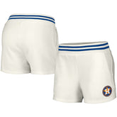 Houston Astros Lusso Women's Maeg Tri-Blend Pocket Shorts | MLB Sale
