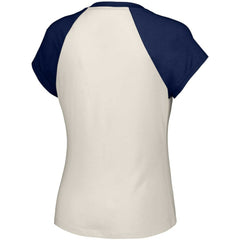 Boston Red Sox Lusso Women's Nikki Raglan T-Shirt | MLB Outlet