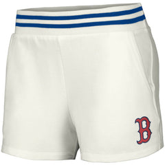 Boston Red Sox Lusso Women's Maeg Tri-Blend Pocket Shorts | MLB Shop