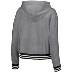 San Francisco Giants Lusso Women's Magnolia Tri-Blend Quarter-Zip Hoodie | MLB US