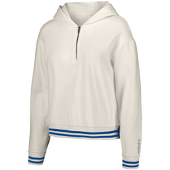 New York Yankees Lusso Women's Magnolia Tri-Blend Quarter-Zip Hoodie | MLB US