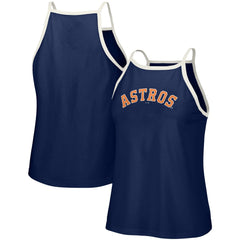 Houston Astros Lusso Women's Nadine Halter Tank Top | MLB Online
