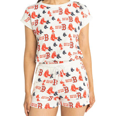 Boston Red Sox Lusso Women's Marge Shorts | MLB Discount