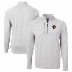 Milwaukee Brewers Cutter & Buck Adapt Eco Knit Stretch Recycled Quarter-Zip Pullover Top | MLB Near me