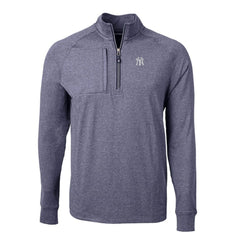 New York Yankees Cutter & Buck Adapt Eco Knit Stretch Recycled Quarter-Zip Pullover Top | MLB Near me