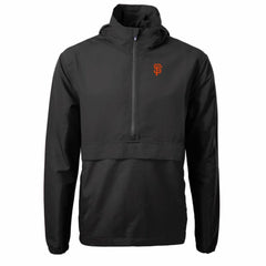 San Francisco Giants Cutter & Buck Charter Eco Recycled Half-Zip Anorak Jacket | MLB Shop