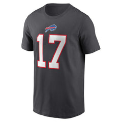 Buffalo Bills Nike Josh Allen Player Name & Number T-Shirt
