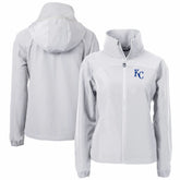 Kansas City Royals Cutter & Buck Women's Charter Eco Recycled Full-Zip Jacket | MLB US