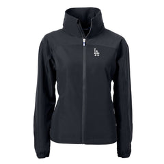 Los Angeles Dodgers Cutter & Buck Women's Charter Eco Recycled Full-Zip Jacket | MLB Outlet