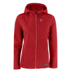 Washington Nationals Cutter & Buck Women's Evoke Eco Softshell Recycled Full-Zip Jacket | MLB Discount