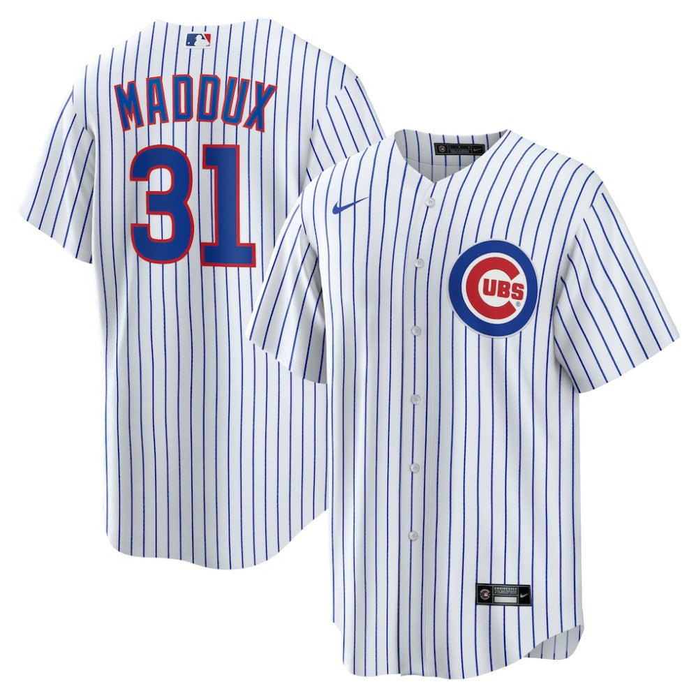 Greg Maddux Chicago Cubs Nike Home Retired Player Replica Jersey | MLB Sale