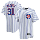 Greg Maddux Chicago Cubs Home Retired Player Replica Jersey - White