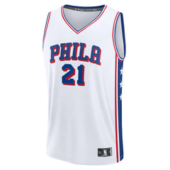 Joel Embiid Philadelphia 76ers Fast Break Replica Jersey For Sale