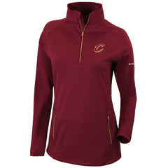 Cleveland Cavaliers Women's Omni-Wick Outward Nine Quarter-Zip Pullover Top sale Online