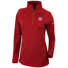 Detroit Pistons Women's Omni-Wick Outward Nine Quarter-Zip Pullover Top sale For Sale