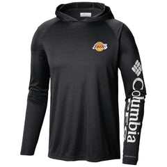 Los Angeles Lakers Terminal Tackle Long Sleeve Hoodie T-Shirt On Sale