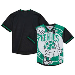 Boston Celtics Jumbotron 3.0 Mesh V-Neck T-Shirt On Sale