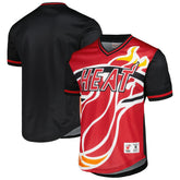 Miami Heat Jumbotron 3.0 Mesh V-Neck T-Shirt For Sale