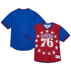 Philadelphia 76ers Jumbotron 3.0 Mesh V-Neck T-Shirt For Sale