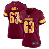 Washington Commanders Nike Nick Gates Women's Game Player Jersey