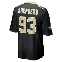 New Orleans Saints Nike Nathan Shepherd Game Jersey