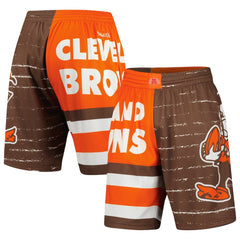 Cleveland Browns Mitchell & Ness Jumbotron 3.0 Shorts