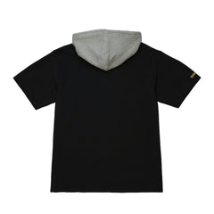 Las Vegas Raiders Mitchell & Ness Postgame Short Sleeve Hoodie