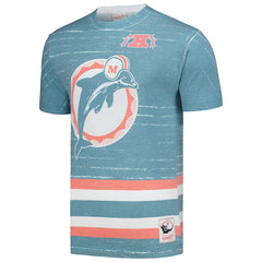 Miami Dolphins Mitchell & Ness Jumbotron 3.0 T-Shirt