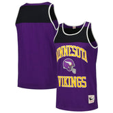 Minnesota Vikings Mitchell & Ness Heritage Colorblock Tank Top